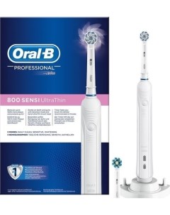 Электрическая зубная щетка Oral B Pro 800 Sensi UltraThin D16 524 3U Braun