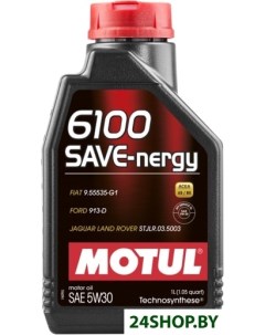Моторное масло 6100 Save nergy 5W 30 1л Motul