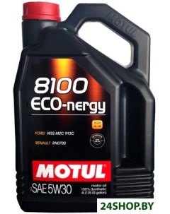 Моторное масло 8100 Eco nergy 5W30 4л Motul
