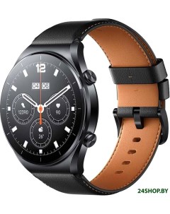 Умные часы Watch S1 черный черно коричневый международная версия Xiaomi