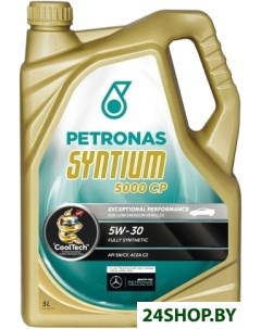 Моторное масло Syntium 5000 CP 5W 30 5л Petronas