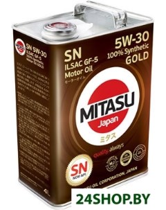 Моторное масло MJ 101 5W 30 4л Mitasu