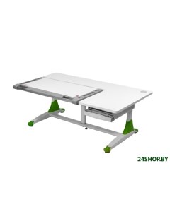 Парта King Desk белый зеленый Comf-pro