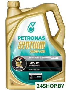 Моторное масло Syntium 5000 DM 5W 30 5л Petronas