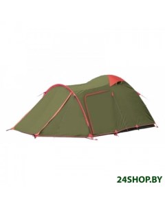Палатка Lite Twister 3 зеленый Tramp