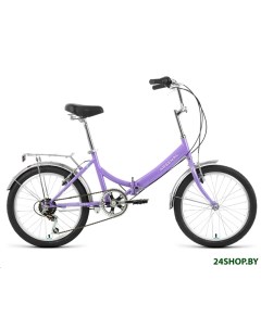 Велосипед Arsenal 20 2 0 2022 RBK22FW20537 фиолетовый белый Forward