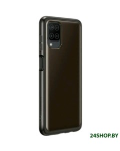 Чехол Soft Clear Cover для A12 черный EF QA125TBEGRU Samsung