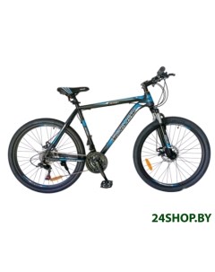 Велосипед горный 6031M 26 р 21 черно синий Nasaland