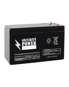 Аккумулятор для ИБП SP 12 1 3 F1 12В 1 3 А ч Security power