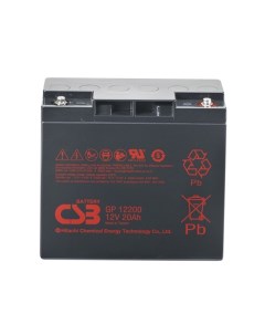 Аккумулятор для ИБП GP12200 12В 20 А ч Csb