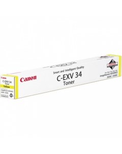 Картридж для принтера C EXV34 Yellow Canon