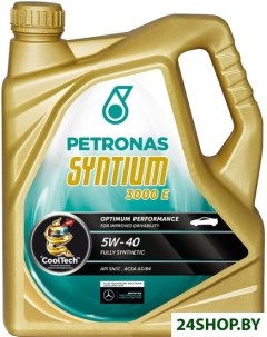 Моторное масло Syntium 3000 E 5W 40 5л Petronas