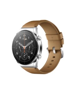 Умные часы Watch S1 серебристый коричневый международная версия Xiaomi
