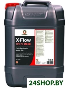 Моторное масло X Flow Type PD 5W 40 20л Comma