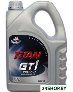 Моторное масло Titan GT1 Pro C 3 5W 30 5л Fuchs