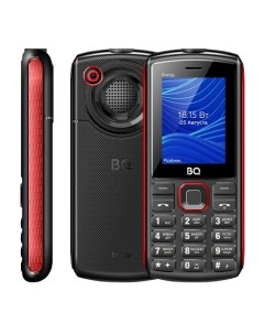 Мобильный телефон BQ 2452 Energy черный красный Bq-mobile