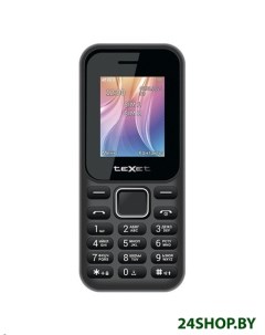 Мобильный телефон TM 123 черный Texet