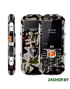 Мобильный телефон BQ 2432 Tank SE армейский зеленый Bq-mobile