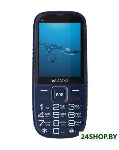 Мобильный телефон B9 синий Maxvi