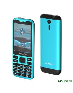 Мобильный телефон X10 голубой Maxvi
