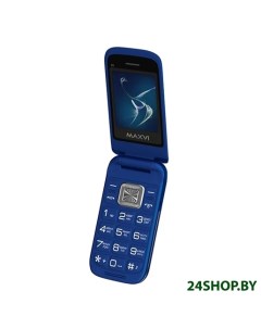 Мобильный телефон E5 синий Maxvi