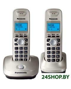 Радиотелефон KX TG2512RUN Платиновый Panasonic