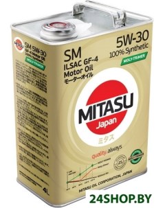 Моторное масло MJ M11 5W 30 4л Mitasu
