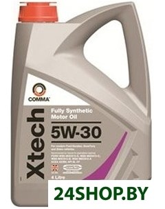 Моторное масло Xtech 5W 30 4л Comma