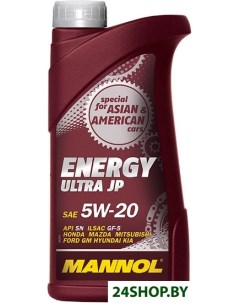 Моторное масло Energy Ultra JP 5W 20 API SN 1л Mannol