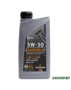 Моторное масло SynthUltra 5W 30 API SN ACEA C3 III 1л Senfineco