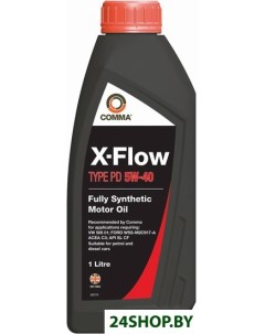 Моторное масло X Flow Type PD 5W 40 1л Comma