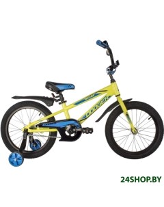 Детский велосипед Dodger 18 185ADODGER GN22 зеленый 2022 Novatrack
