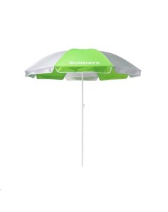 Зонт пляжный HYB1812 зеленый серебристый Sundays