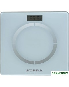 Весы напольные электронные BSS 2055B белый Supra
