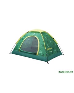 Кемпинговая палатка Dome Junior 3034 зеленый Kingcamp