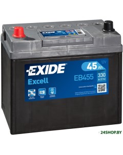 Автомобильный аккумулятор Excell EB455 45 А ч Exide