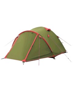 Треккинговая палатка Camp 2 зеленый Tramp