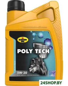 Моторное масло Poly Tech 5W 30 1л Kroon-oil