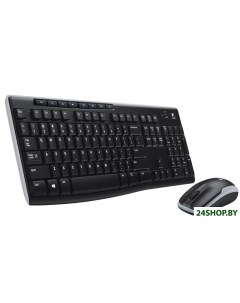 Клавиатура и мышь Wireless Combo MK270 Black Logitech