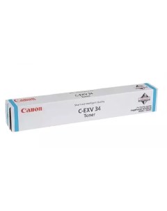 Картридж для принтера C EXV34 Cyan Canon