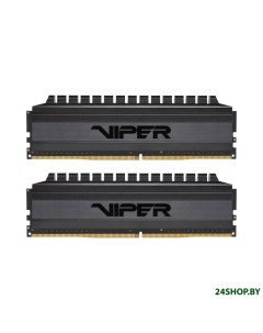 Оперативная память Patriot Viper 4 Blackout 2x4GB DDR4 PC4 25600 PVB48G320C6K Patriot (компьютерная техника)