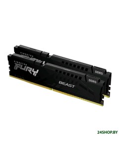 Оперативная память FURY Beast 2x16ГБ DDR5 5600 МГц KF556C40BBK2 32 Kingston