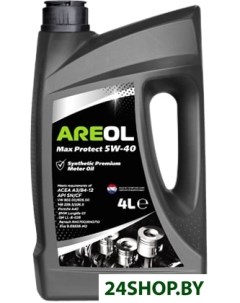 Моторное масло Max Protect 5W 40 4л Areol