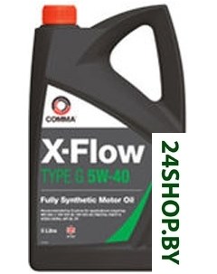 Моторное масло X Flow Type G 5W 40 5л Comma
