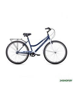 Велосипед ALTAIR CITY 28 low 3 0 2022 темно синий белый Altair (велосипеды)