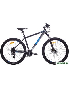 Велосипед Slide 2 0 27 5 р 20 2021 черный синий Aist