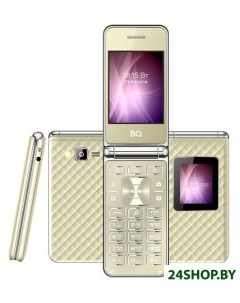 Мобильный телефон BQ 2841 Fantasy Duo золотистый Bq-mobile