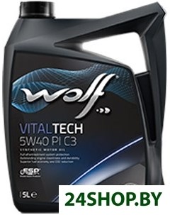 Моторное масло Vital Tech 5W 40 PI C3 1л Wolf