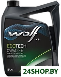 Моторное масло Eco Tech 0W 40 FE 5л Wolf