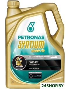 Моторное масло Syntium 5000 FR 5W 20 5л Petronas